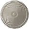 Ekena Millwork Shakuras Ceiling Medallion (Fits Canopies up to 5"), Hand-Painted Pearl White, 24"OD x 3"P CM24SHPWS - alternate 1